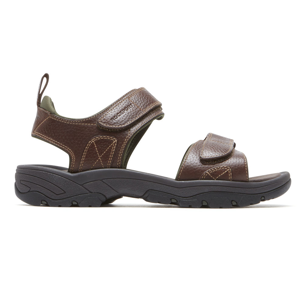 Rockport Singapore Mens Sandals - SpringBoro Rocklake Brown - VS3871620